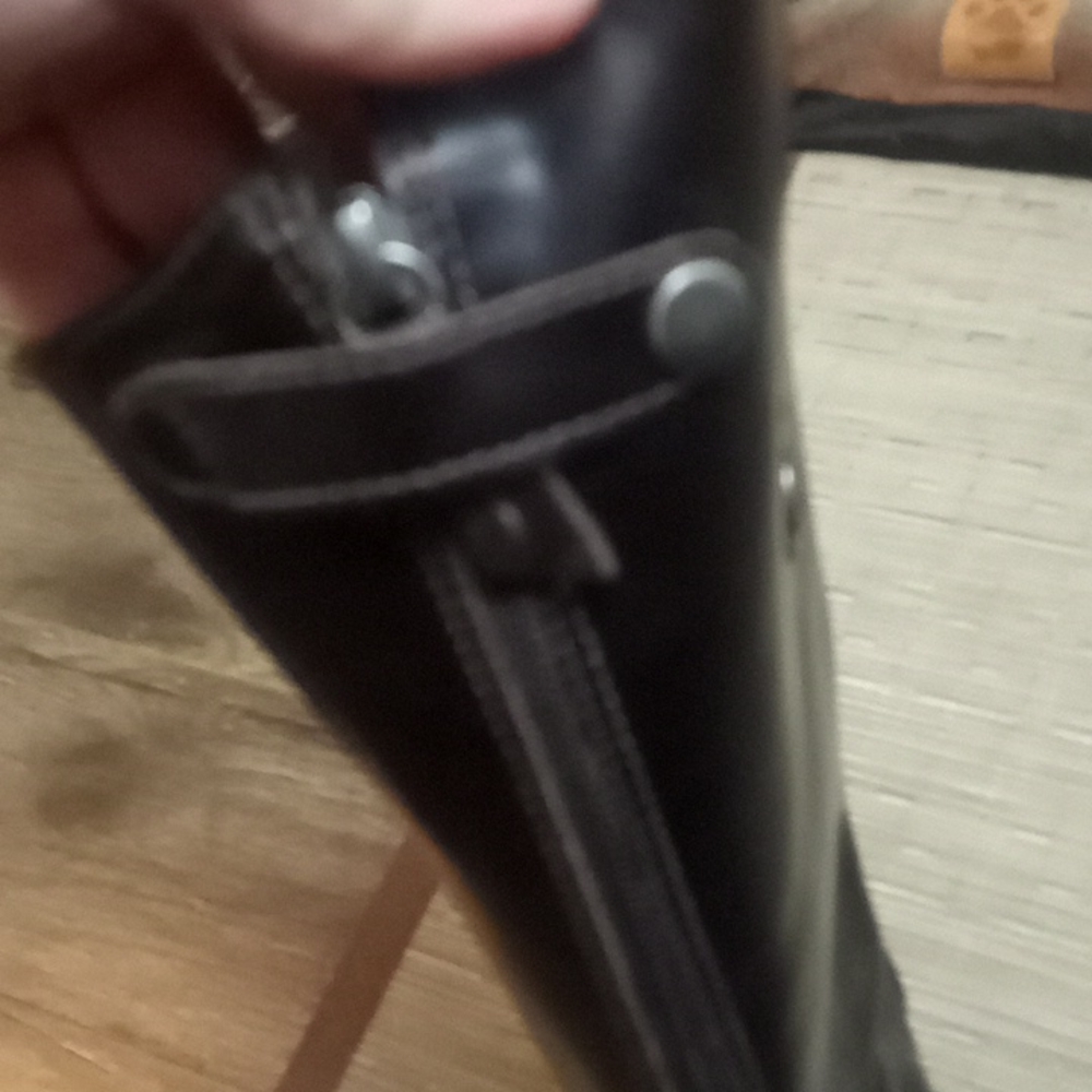 Leather Riding Style Boots - Picture 5 of 8
